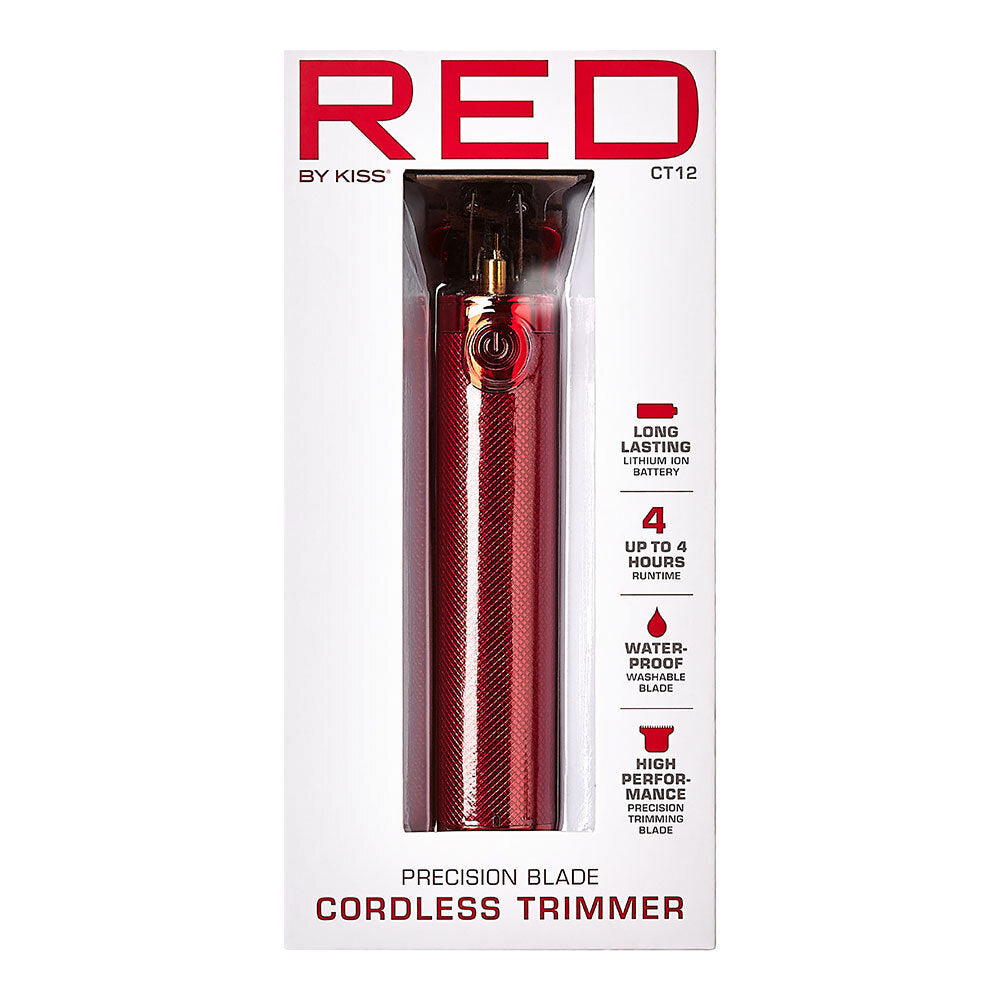 Red By Kiss RED Cordless Trimmer Red CT12