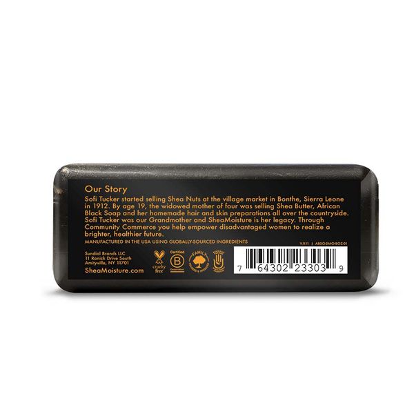 SHEAMOISTURE AFRICAN BLK SOAP 8OZ(SD23303)