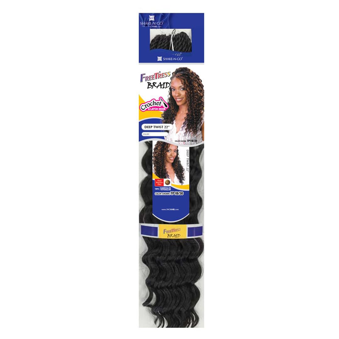 FREETRESS DEEP TWIST BULK 22" - (SKDBX22)