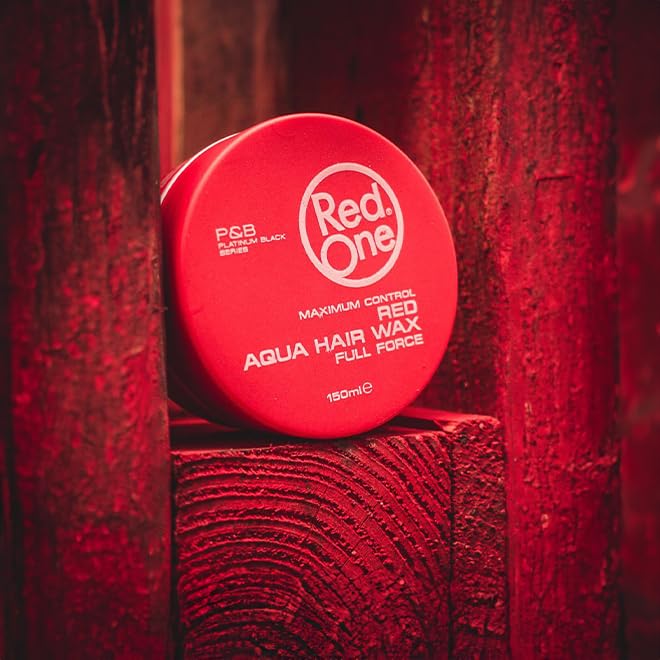 RedOne Aqua Hair Gel Wax Maximum Control Red 150 ml