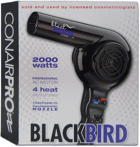 20395 CONAIRPRO DRYER BLACKBIRD dryer2000w