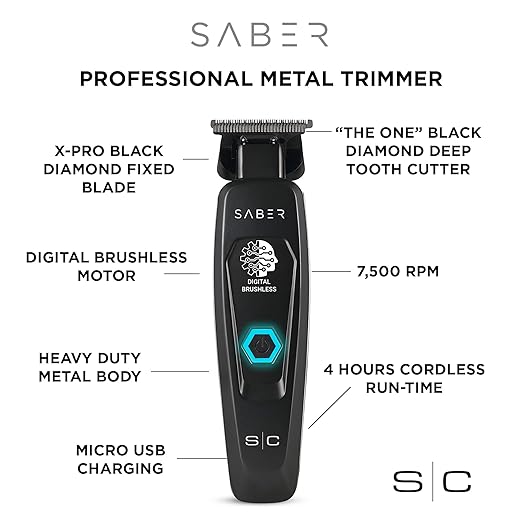 STYL13122 STYLECRAFT TRIMMER SABER[BLACK]