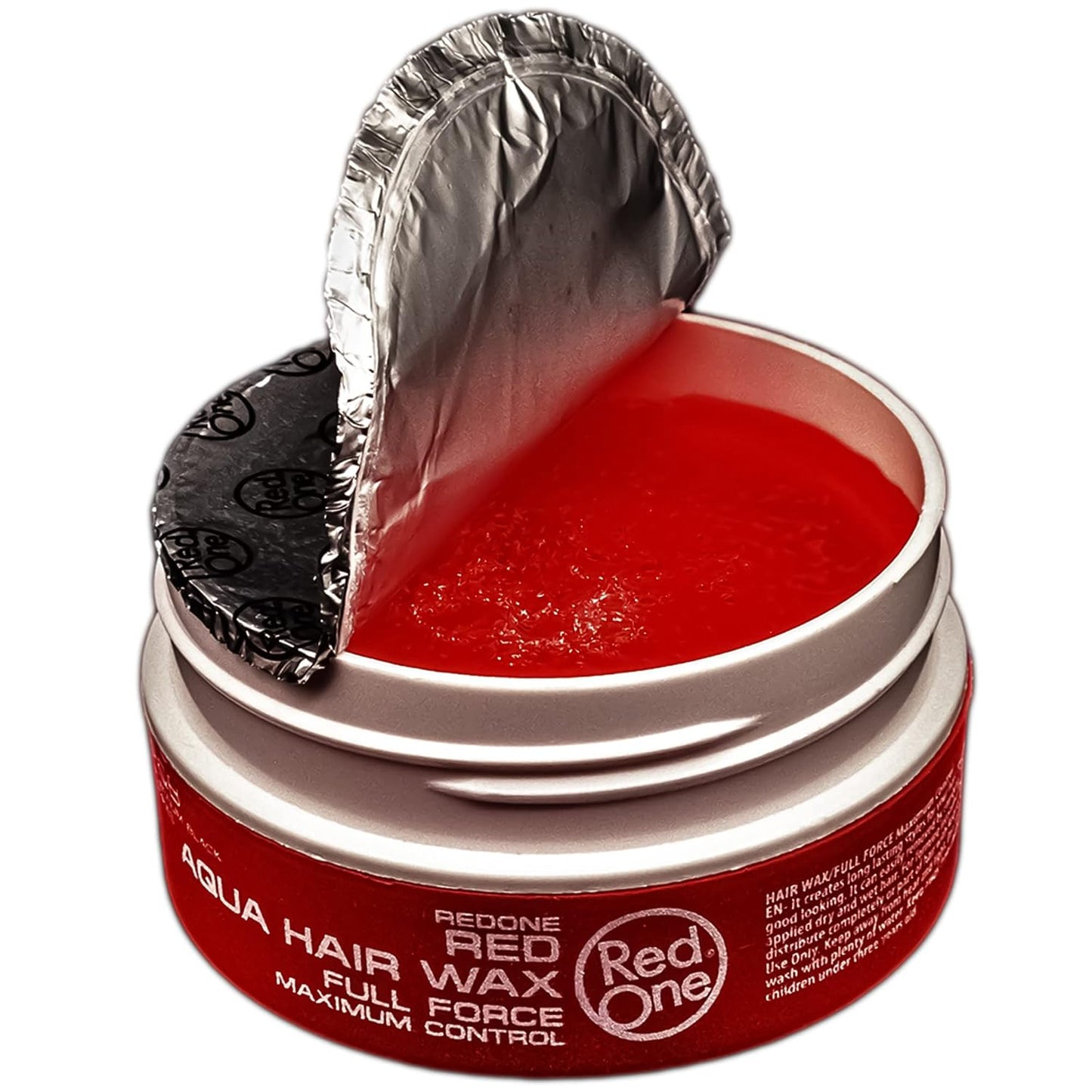 RedOne Aqua Hair Gel Wax Maximum Control Red 150 ml