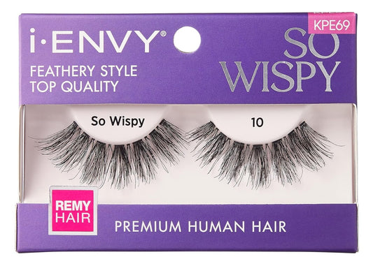 Kiss I Envy Premium So Wispy 10 Eyelashes - KPE69