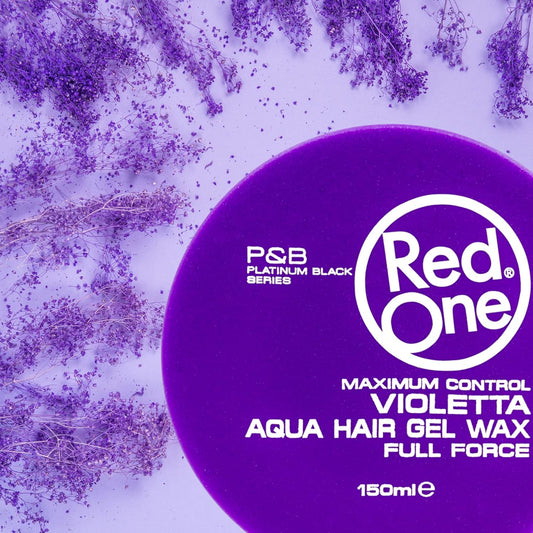 RedOne Aqua Hair Gel Wax Maximum Control Violetta 150 ml