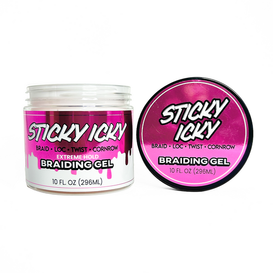 STICKY ICKY BRAIDING GEL 10OZ (296 ml)