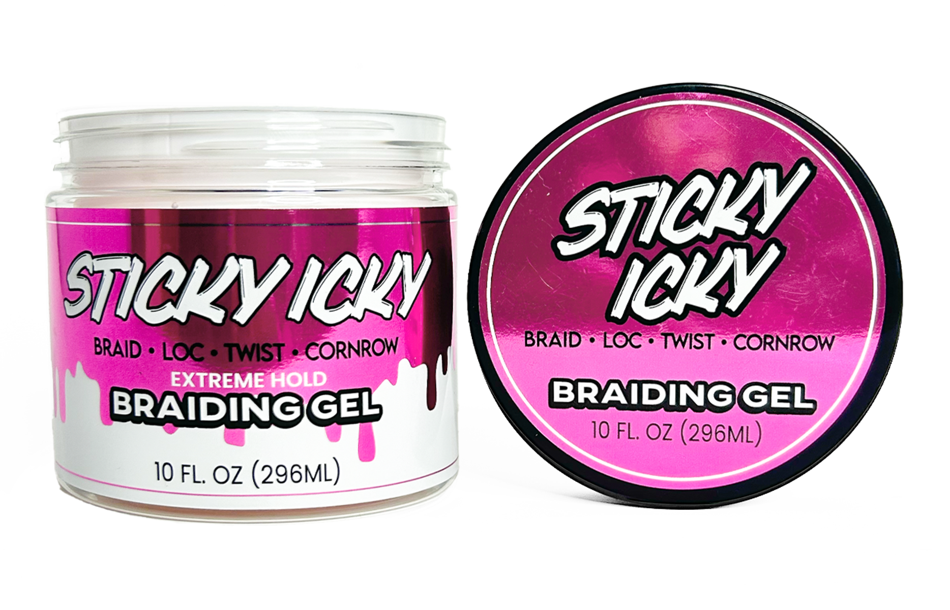 STICKY ICKY BRAIDING GEL 10OZ (296 ml) – Beauty and Company Online