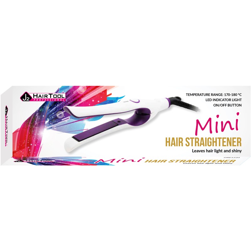 J2 Hair Tool Mini Hair Straightener(DRE2439)