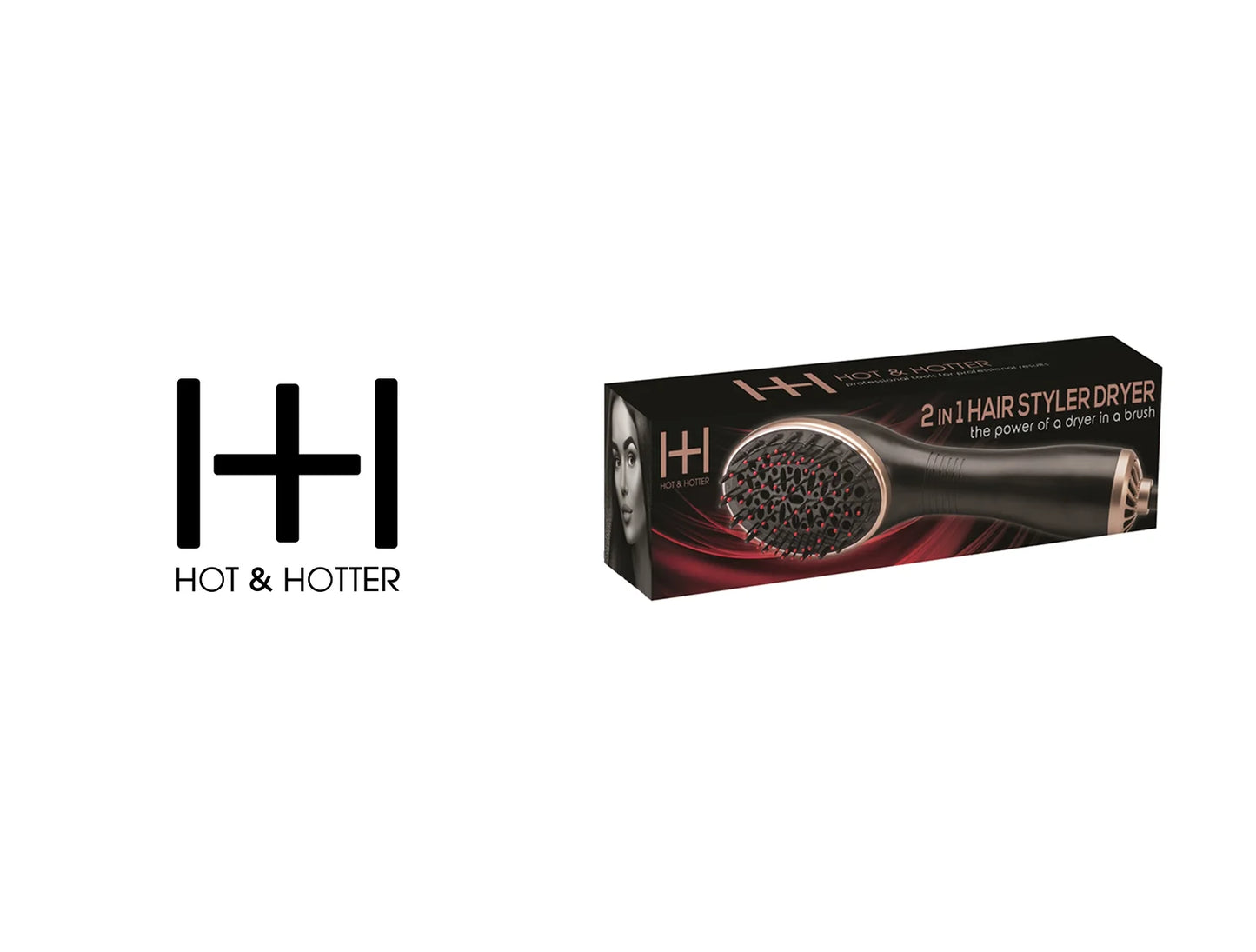 H&H 2 IN 1 HAIR STYLER DRYER(#5906)