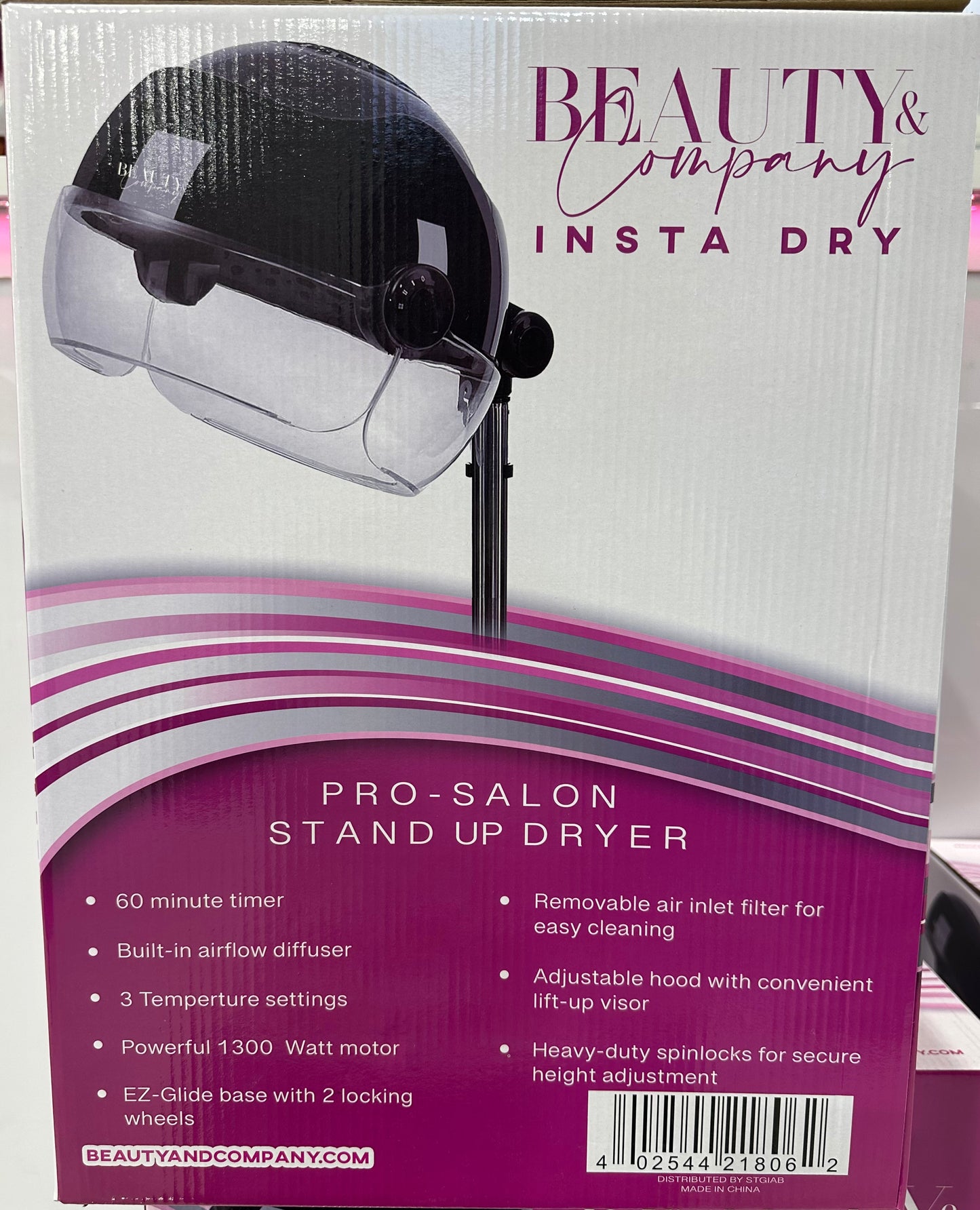 PRO SALON STAND UP DRYER INSTA DRY(GWC125)