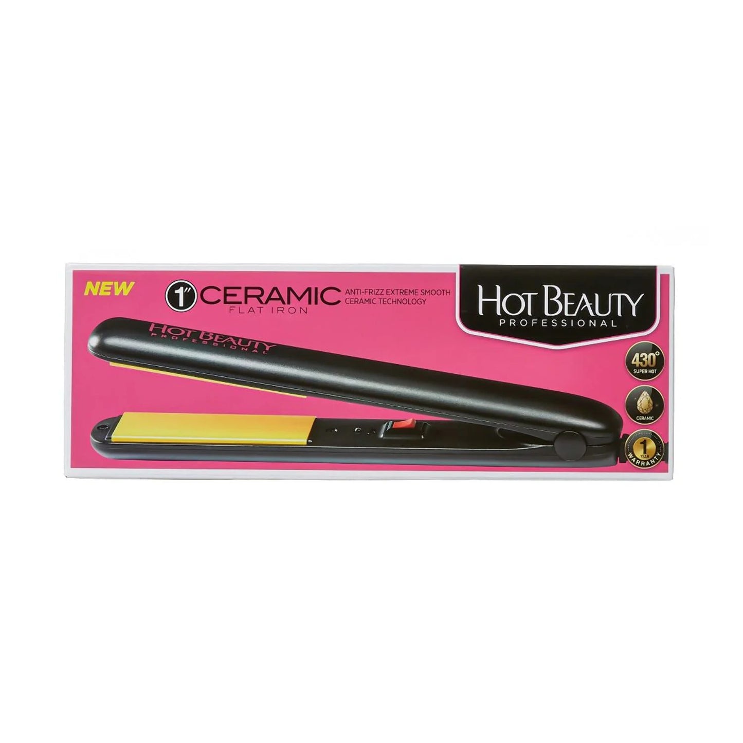 HFI100N HB 1" CERAMIC FLAT IRON