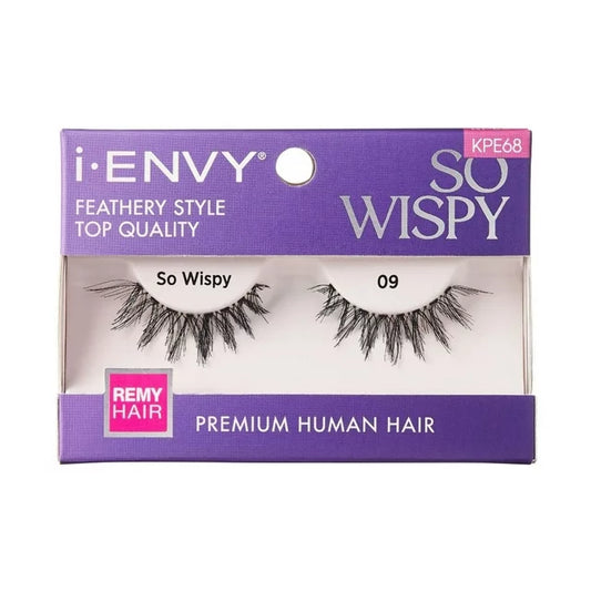 Kiss I Envy Premium So Wispy 09 Eyelashes - KPE68