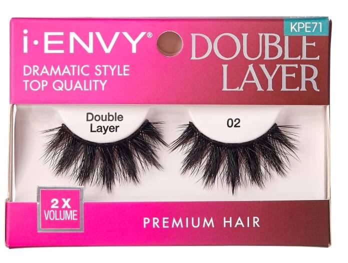 Kiss I Envy Premium Double Layer 02 Eyelashes - KPE71