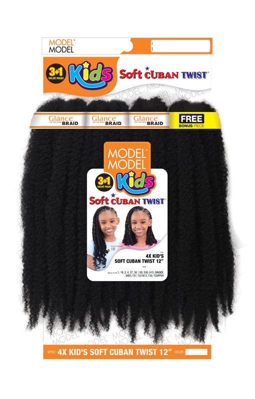 SH 4X KID'S SOFT CUBAN TWIST 12"