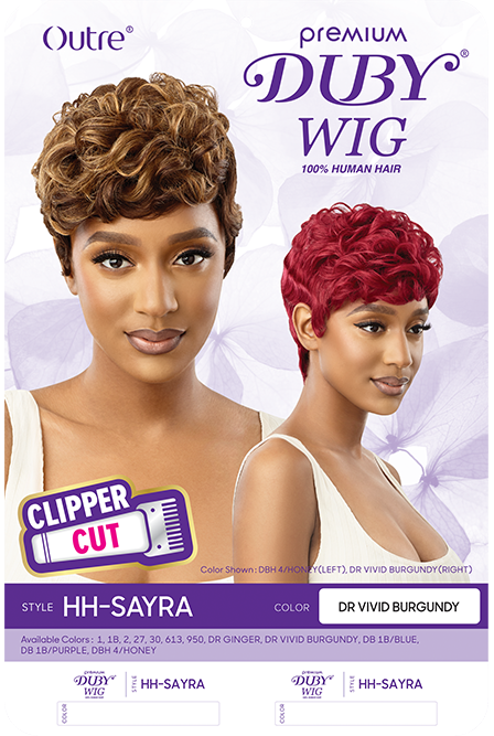 OUTRE DUBY WIG CLIPPER CUT HH SAYRA