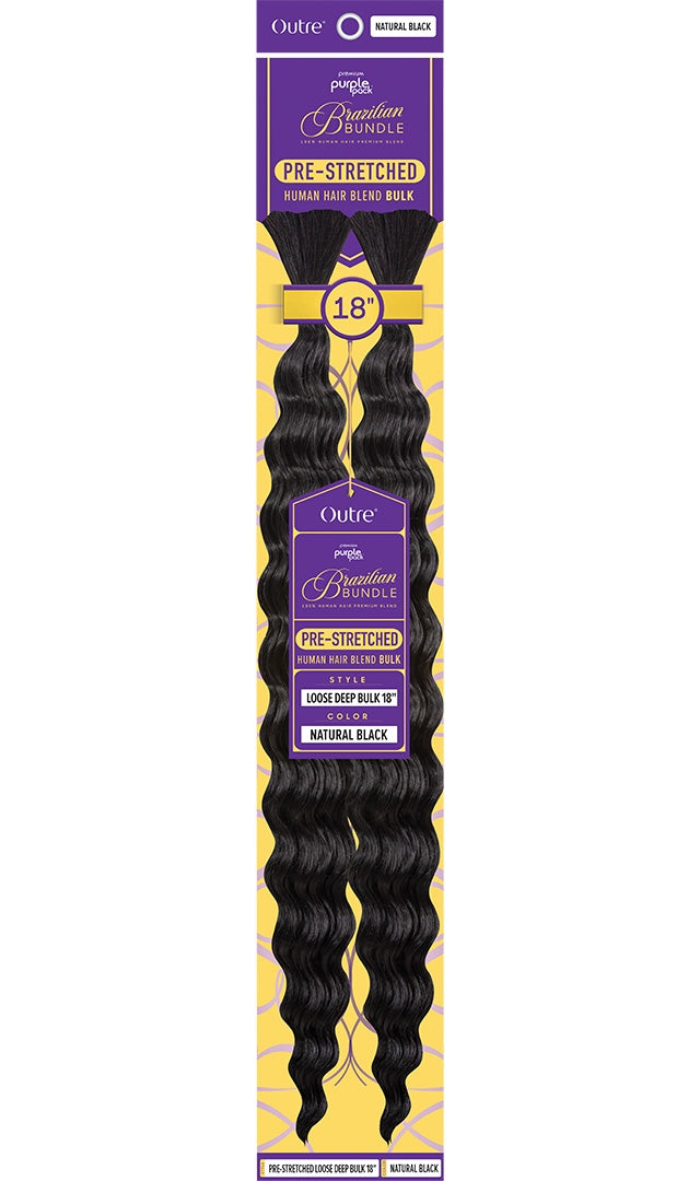 PURPLE PACK BRAZILIAN PRESTRETCHED BULK