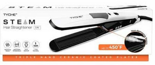 HFST11 TYCHE STEAM HAIR STRAIGHTENER 1 3/8"