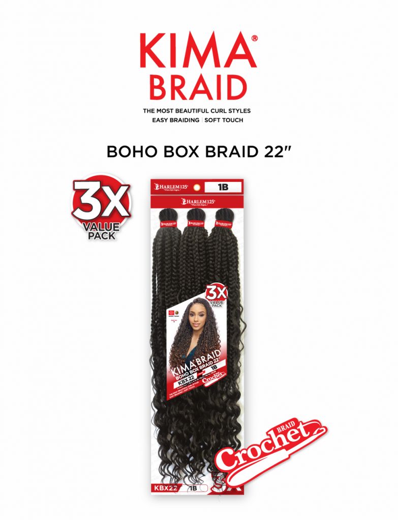 KIMA BOHO BOX BRAID 22" 3X (KBX22)