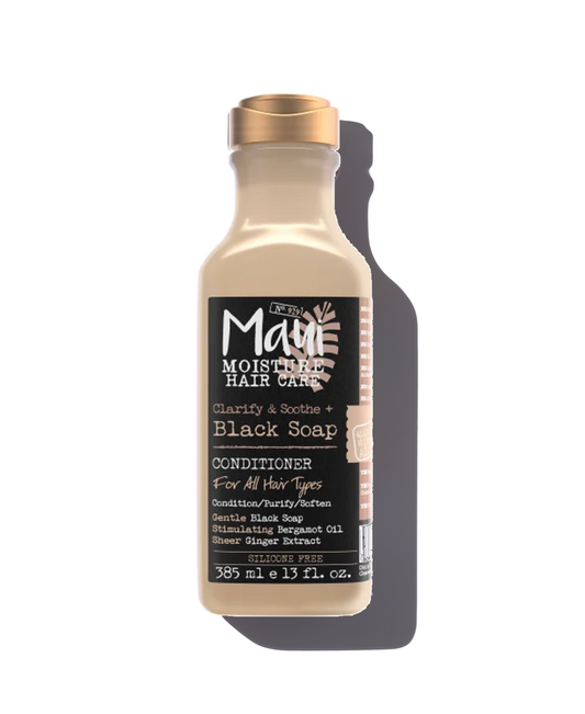 MAU68053 MAUI MOISTURE BLACK SOAP COND 13OZ