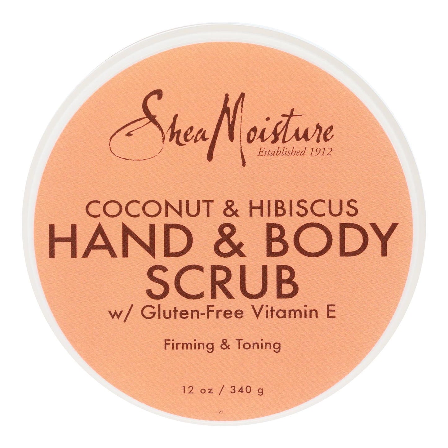 SheaMoisture COCONUT HAND&BODY SCRUB 12OZ SD29012