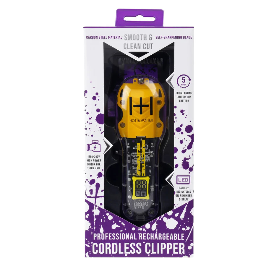 ANNIE Hot & Hotter CLIPPER CORDLESS ELECTRIC PURPLE ANN5788