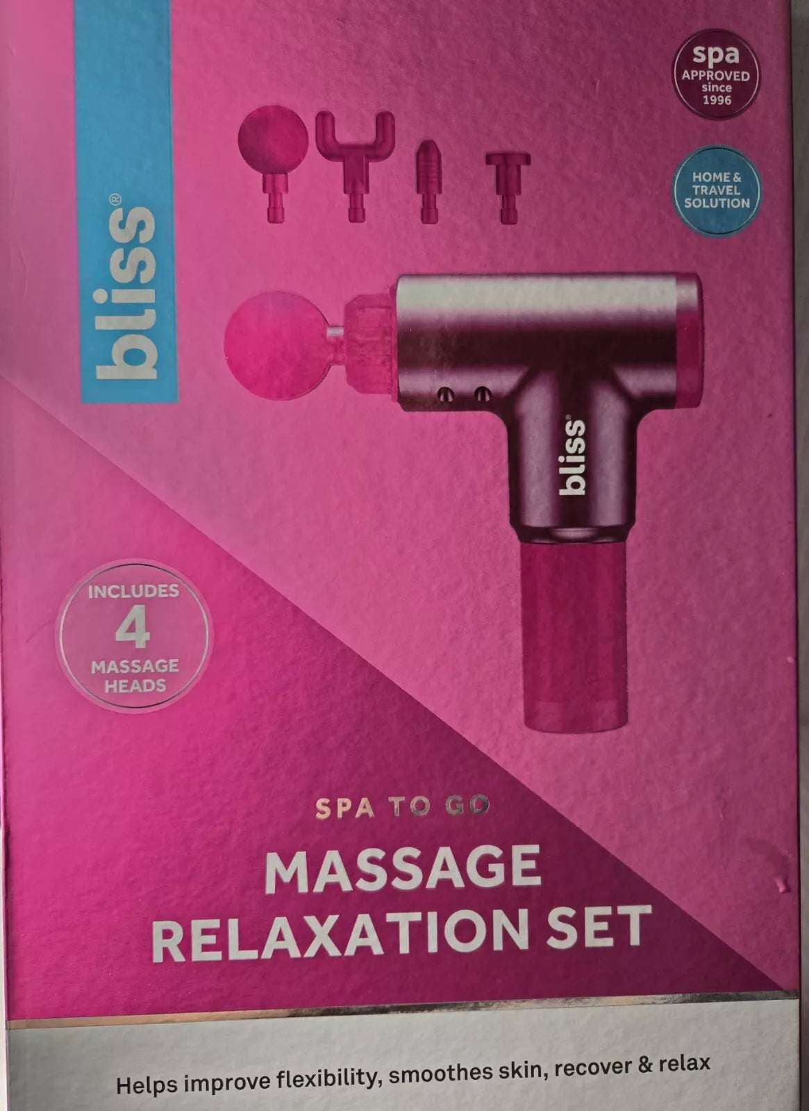 BLISS MASSAGE RELAXATION SET PINK(BL-MGOL-100-RG ) – Beauty and
