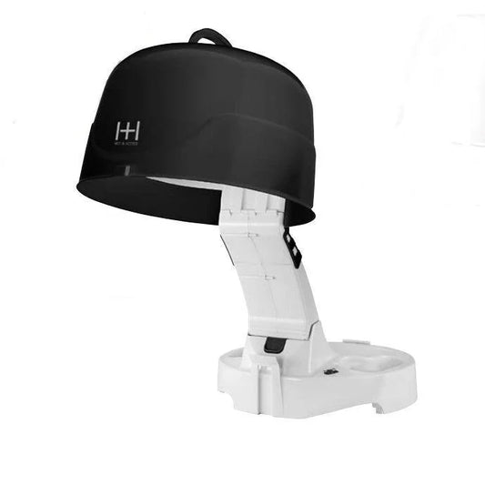 Hot & Hotter Salon Ceramic Ionic Hood Dryer BLK & WHITE #5916