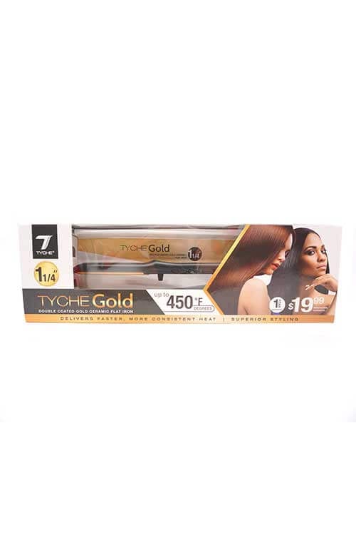 TG100 TYCHE GOLD FLAT IRON 1.0"