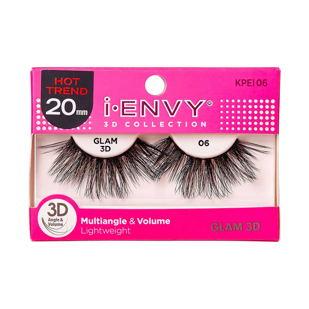 Kiss I Envy Iconic Collection Glam 3D 06 Eyelashes - KPEI06