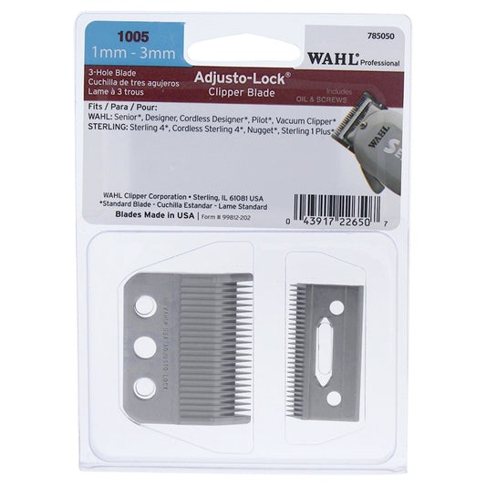 Wahl Professional 3 Hole Adjusto-Lock (1mm - 3mm) Clipper Blade