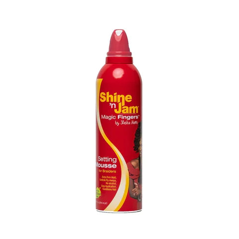 Shine 'n Jam Magic Fingers Setting Mousse 12 oz