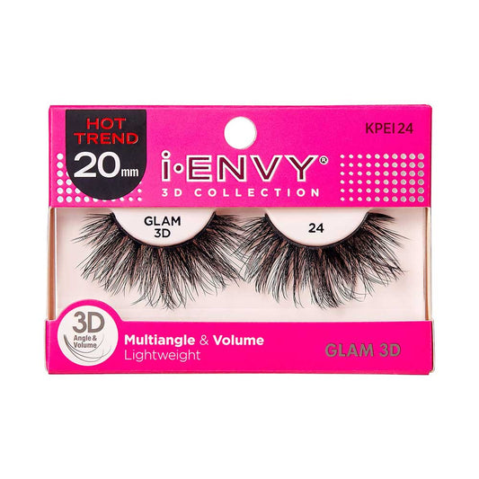 Kiss I Envy Glam 3D Collection 24 Eyelashes - KPEI24