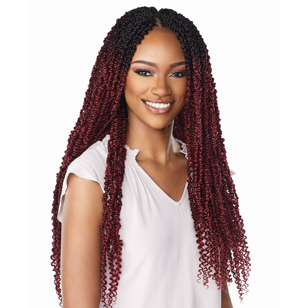 Sensationnel 2X Skinny Passion Twist 24" Synthetic Hair Crochet Braid