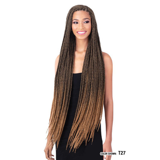 Model Model 3X Pre-Stretched Extra Long 34" Box Braid