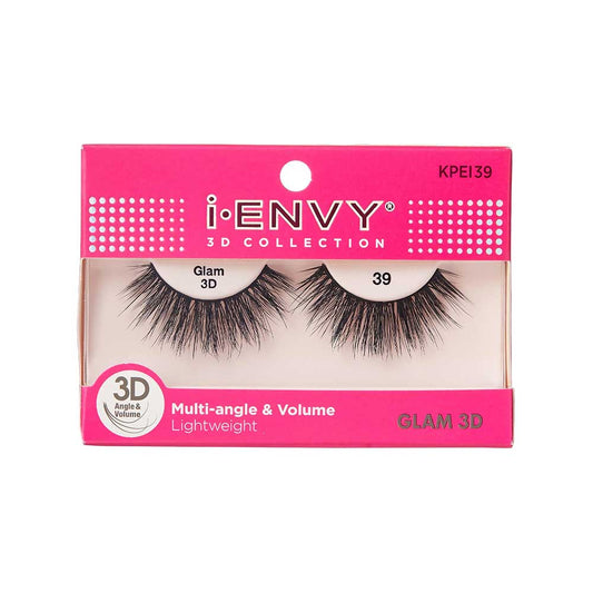 Kiss I Envy Glam 3D Collection 39 Eyelashes - KPEI39