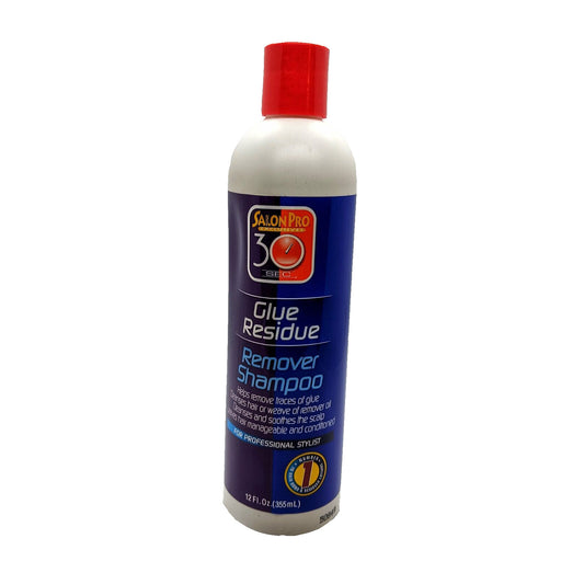 Salon Pro 30 Sec Glue Residue Remover Shampoo, 12OZ