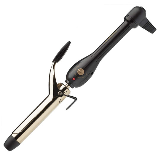 Gold N Hot Professional Spring-Grip Curling Iron 1"