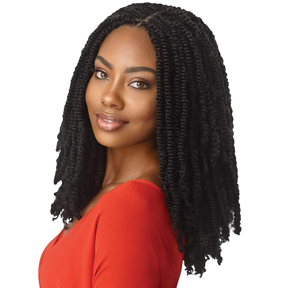 Outre X-Pression Twisted Up 3X Springy Afro Twist 16" Synthetic Hair Crochet Braid