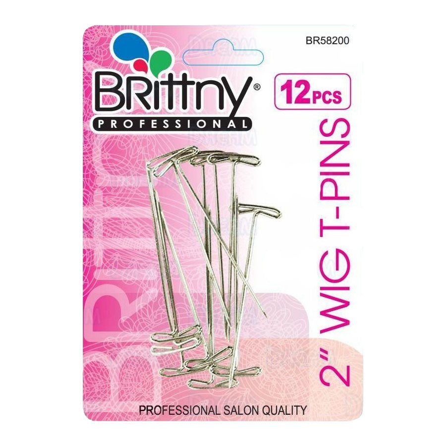 Brittny BR Wig T-Pin 2 12/pk 2Dz/Box BX C2691222