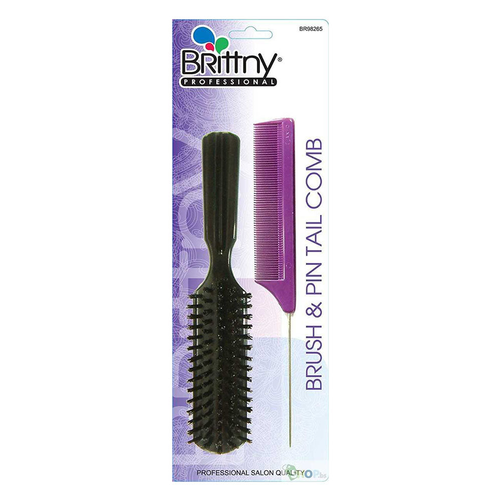 Brittny Professional Brush & Pintail Comb