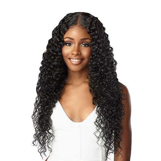 Sensationnel Butta Lace Bohemian 28" Human Hair Blend Lace Wig