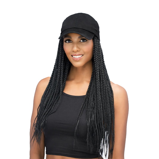 Vivica Fox CD-BRAY 20" Cap-Do Box Braid With Black Cap