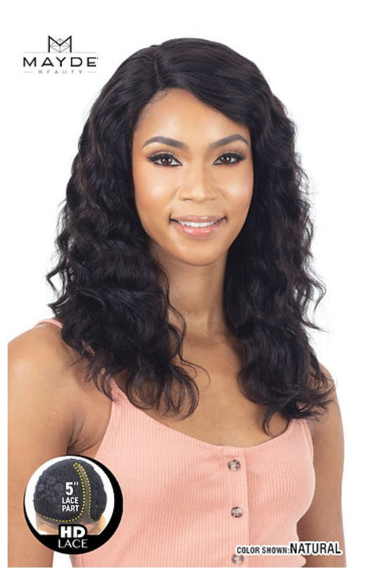 Mayde Beauty Ciara 100% Virgin Human Hair HD Lace Front Wig