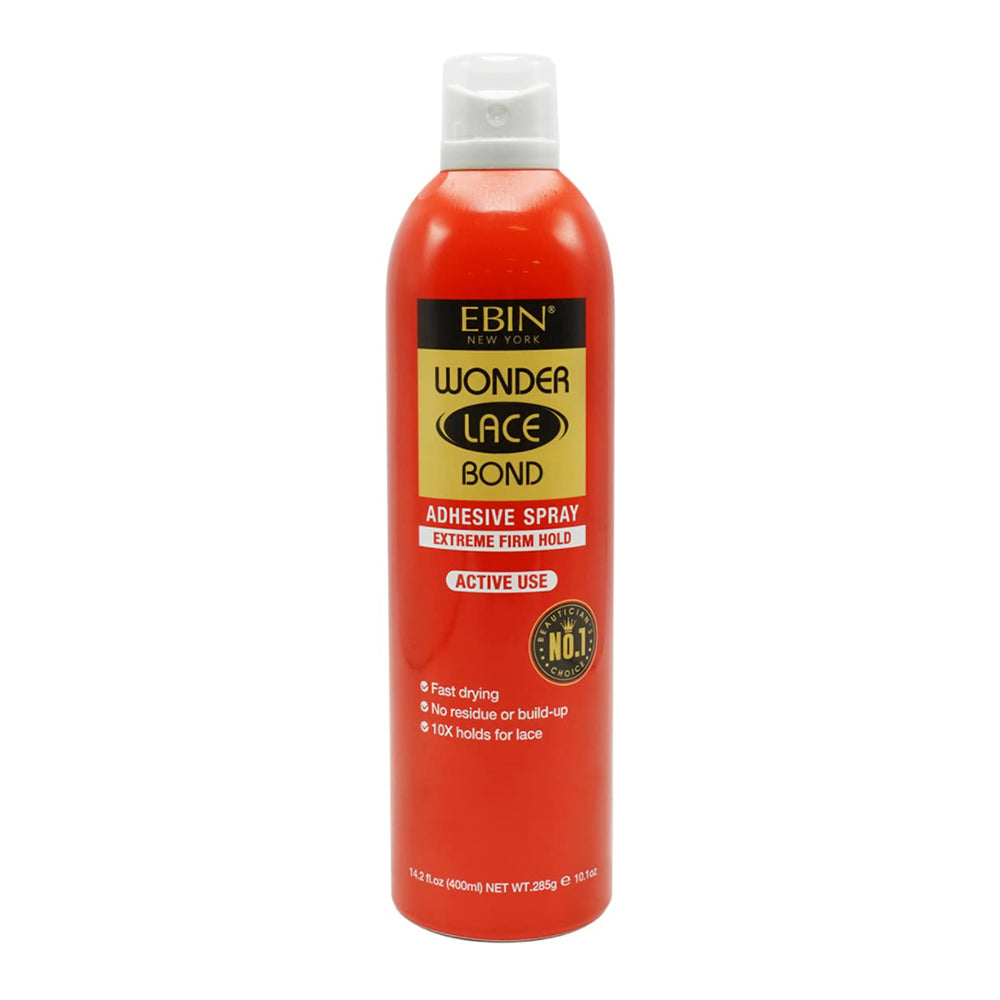 Ebin New York Wonder Lace Bond Extreme Firm Hold Adhesive Spray, 14.2oz