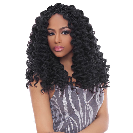 Harlem 125 Kima Ripple Deep 14" Synthetic Hair Crochet Braid