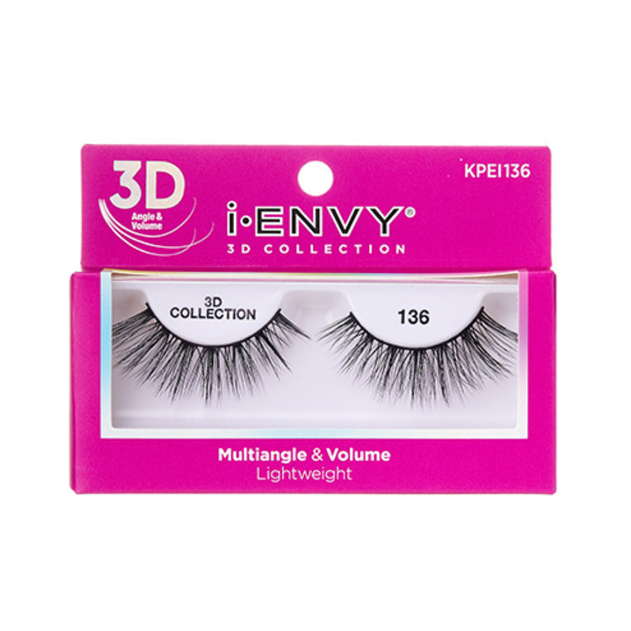 Kiss I Envy 3D Collection 136 Eyelashes - KPEI136