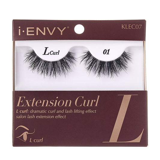 Kiss I Envy Extension C Curl 01 Lashes - KLEC07