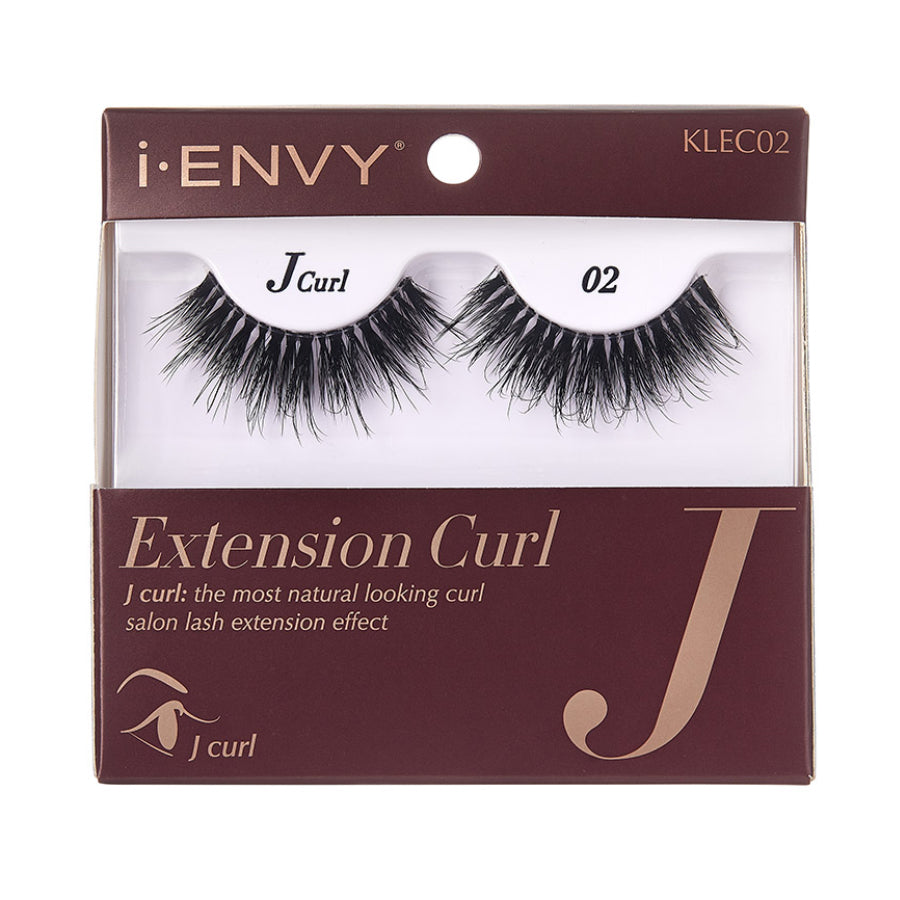 Kiss I Envy Extension J Curl 02 Lashes - KLEC02