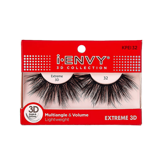 Kiss I Envy Extreme 3D Collection 32 Eyelashes - KPEI32