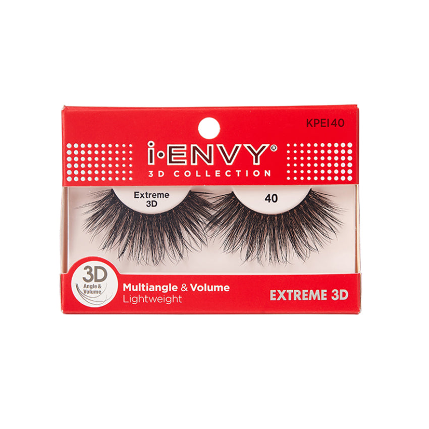 Kiss I Envy Glam 3D Collection 40 Eyelashes - KPEI40